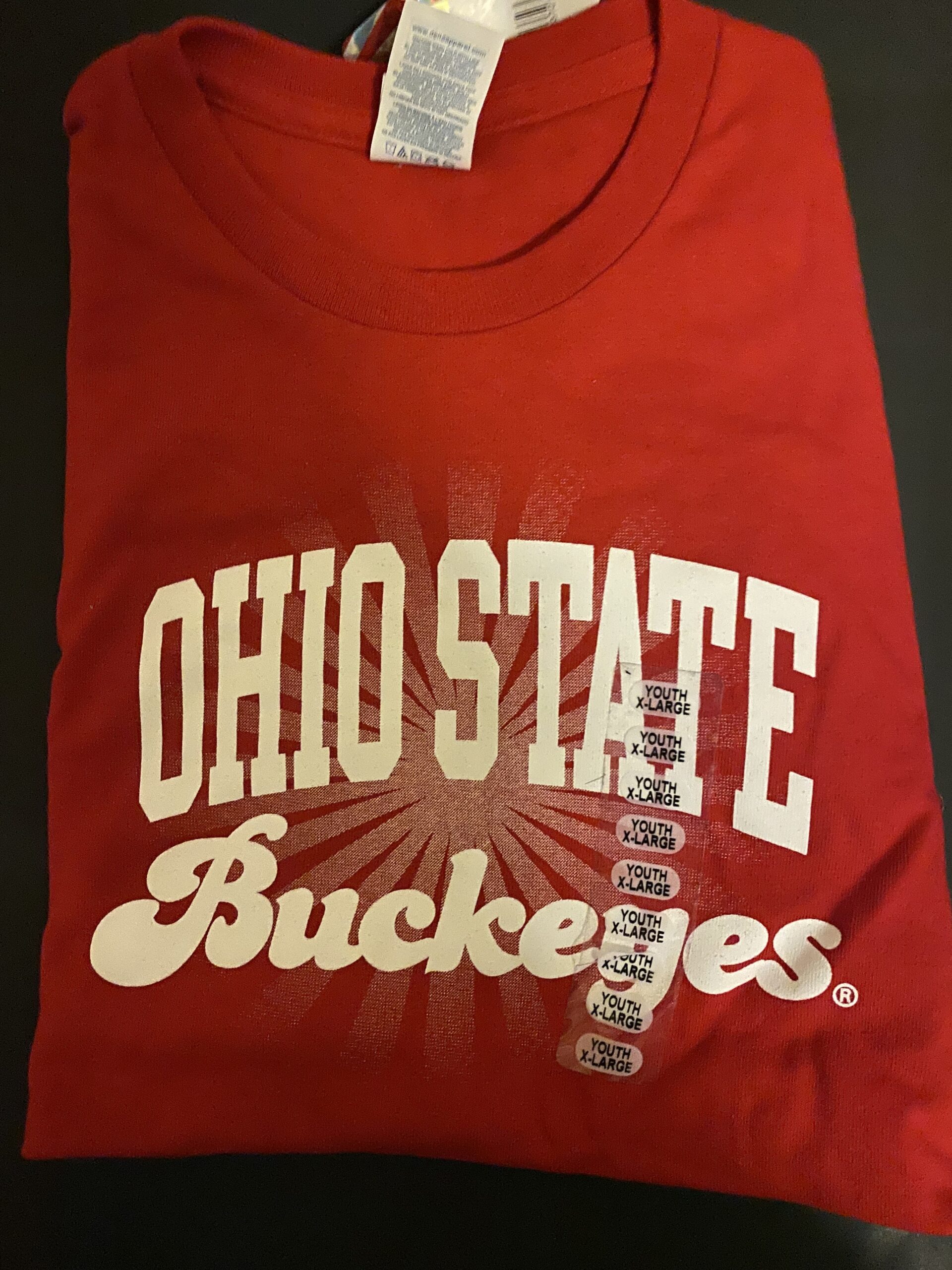 Ohio State Buckeyes (youth XL) T-shirt