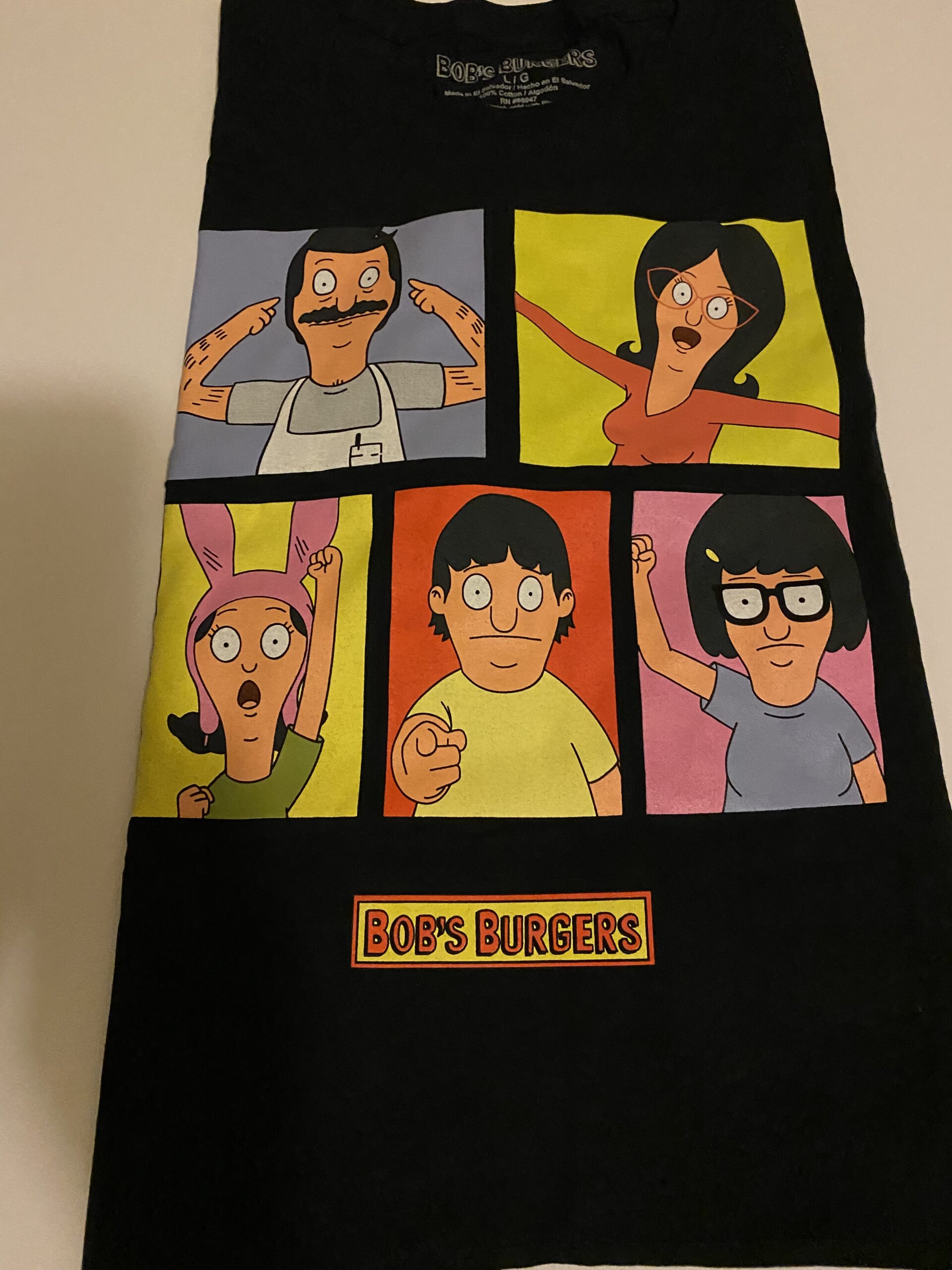 Bob’s Burgers T-Shirt Adult Large
