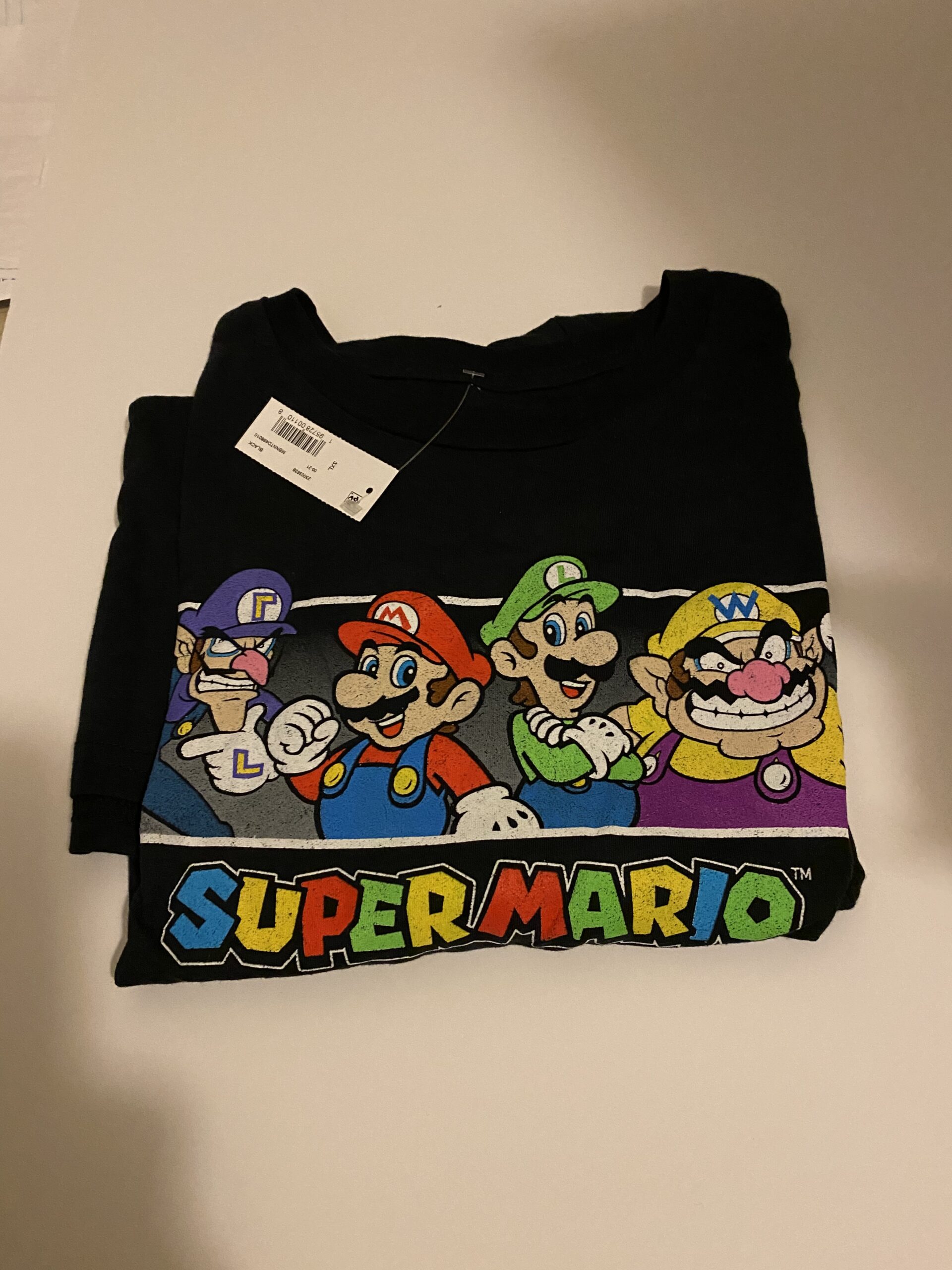 Super Mario t shirt 2 XL